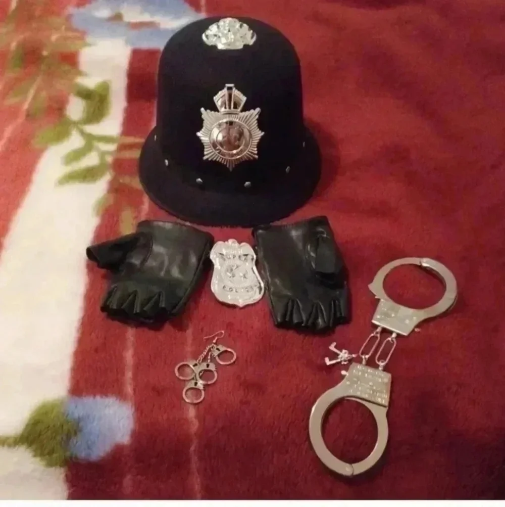 police hat and accessories